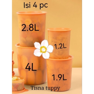 Set Toples Praktis 4 Ukuran