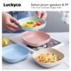 Set Piring Wheat Straw Cantik