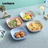 Set Piring Wheat Straw Cantik