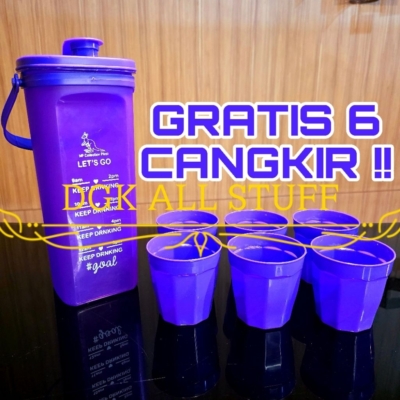Botol Air Jumbo 2 Liter – Tahan Dingin!