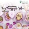 Set Wadah Saji Ungu Daisy
