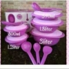 Set Wadah Saji Ungu Daisy