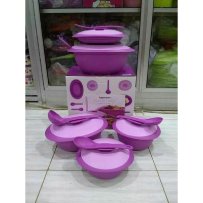 Set Wadah Saji Ungu Daisy