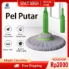 Mop Putar Hijau – Pel Serbaguna dengan Kain Microfiber