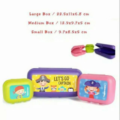 Set Tupperware Little Be dan Captain
