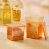 Set Tupperware Square Gold 2pcs – Elegan untuk Kue Lebaran