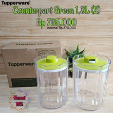 Toples Tupperware 1.3 Liter – Set 2 dengan Box Original