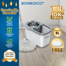 Ember Pel 2in1 Bonbox dengan Kain Pel Mikrofiber