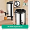 Termos Stainless Steel Milk Tea Kapasitas Besar