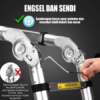 Tangga Teleskopik Aluminium Multifungsi