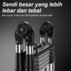 Tangga Teleskopik Aluminium Multifungsi