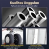 Tangga Lipat Aluminium Praktis 5.1M