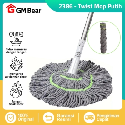GM Bear Magic Mop Pel Lantai Otomatis 2386 Stylish