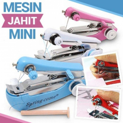 Mesin Jahit Mini Portable Tangan – Model Praktis dan Bergaransi