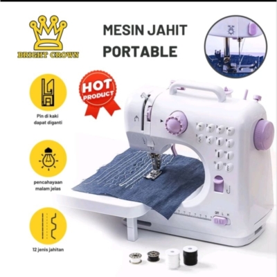 Mesin Jahit Mini Portabel Model 505 Terbaru