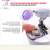 Mesin Jahit Mini Portable AOYING dengan Lampu