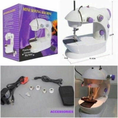 Mesin Jahit Mini Portable FHSM 202 – Praktis & Kompak
