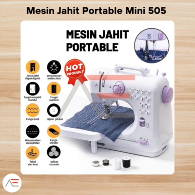 Mesin Jahit Mini 12 Pola Portable