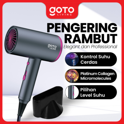 GOTO Hair Dryer Lexie – Ringan dan Hemat Waktu