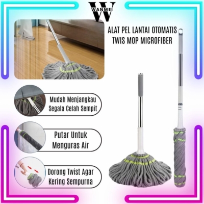 Mop Pembersih Tanpa Kontak