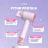 Kipas Rambut Mini NVMEE – Hair Dryer 800W untuk Perjalanan