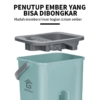 Pel Lantai Praktis GM Bear P0003 – Mop Otomatis Serbaguna