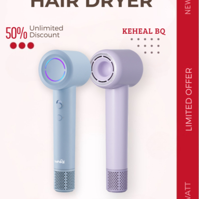 Pengering Rambut KEHEAL Plasma Hair Dryer