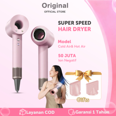 Pengering Rambut Modern dengan Kontrol Cerdas