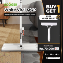 COOGER Alat Pel Serbaguna Microfiber Berdiri Otomatis
