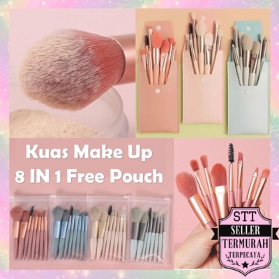Set Kuas Rias 8 Pieces – Lengkap dan Stylish!