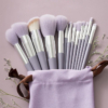 Kuas Make Up Serbaguna 13 Pcs dengan Pouch Stylish