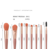 Set Kuas Makeup 8 in 1 – Kualitas Grade A