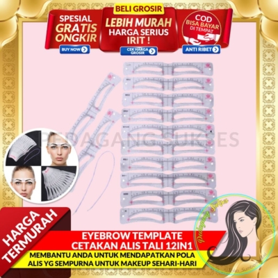 Cetakan Alis Multifungsi 12 Model