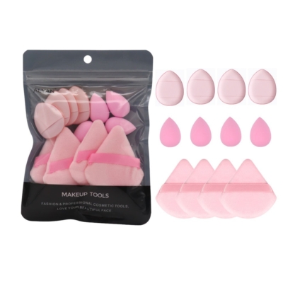 Sponge Makeup Multifungsi – 12 Pcs