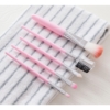 Set Kuas Make Up 5 in 1 Warna Pink