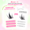 Set Ekstensi Bulu Mata DIY dengan Pinset Gratis