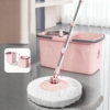 Pel Lantai 2 in 1 SEMUT BERSIH – Spin Mop Multifungsi