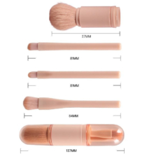 Kuas Makeup Mini 4 in 1 Sky Bunnies