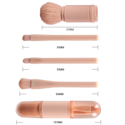 Kuas Makeup Mini 4 in 1 Sky Bunnies