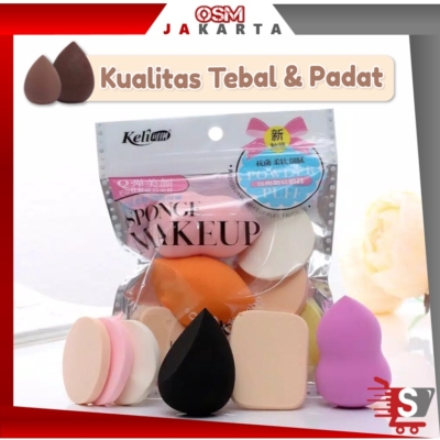 Make Up Sponge Praktis 6 Pcs