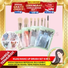 Kuas Make Up 8 Pcs – Set Lengkap untuk Tampil Sempurna
