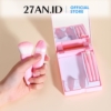 Kuas Makeup Mini yang Praktis dengan Cermin