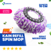 Refill Mop Microfiber Serbaguna Warna Ungu