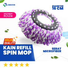 Refill Mop Microfiber Serbaguna Warna Ungu