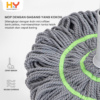 HOMYNEST Mop Lantai Peras Otomatis