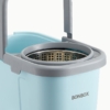 BONBOX Mop 2in1: Pel Hidrolik Praktis dengan Ember Otomatis 360° Ringkas