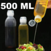 Botol Fliptop Kotak 500ml Anti Tumpah