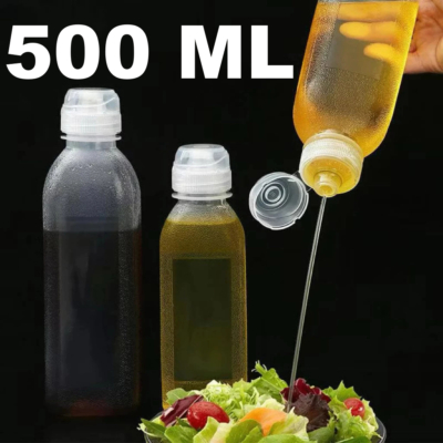 Botol Fliptop Kotak 500ml Anti Tumpah