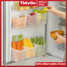 Tempat Penyimpanan Kulkas Transparan TidyGo