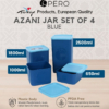 Set 4 Jar Persegi Pero Azani